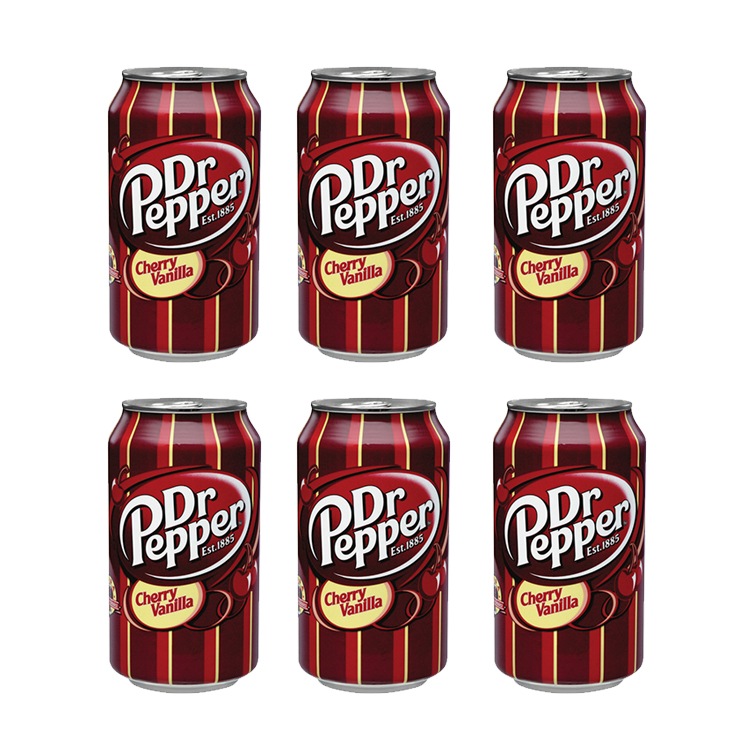 

Газированный напиток Dr. Pepper Cherry Vanilla, США(6 шт. по 355 мл)