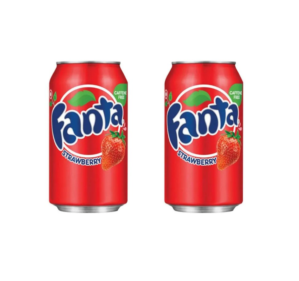 Газированный напиток Fanta Strawberry, США 2 шт по 355 мл