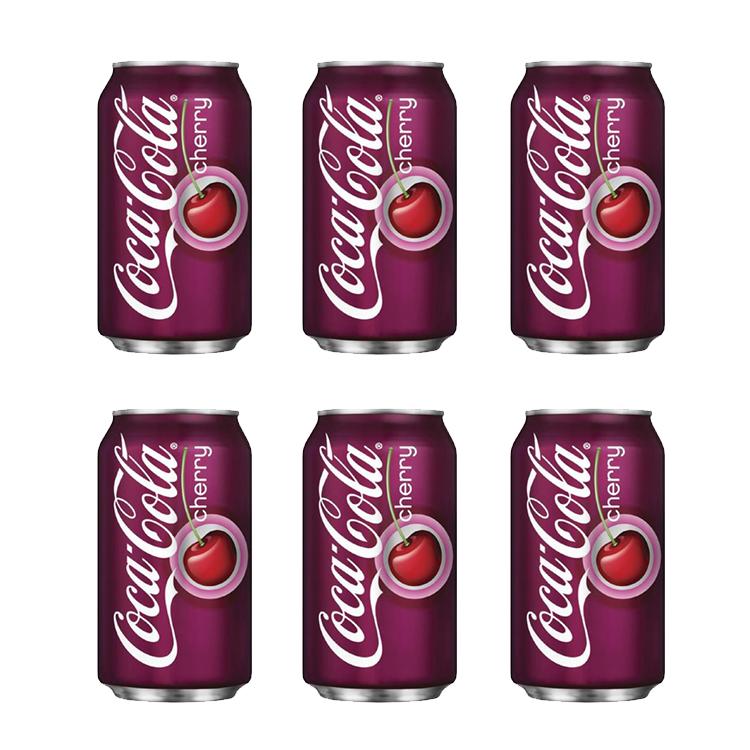 Газированный напиток Coca Cola Cherry, США (6 шт. по 355 мл)