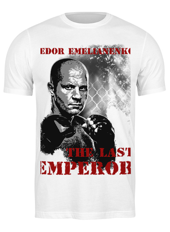 

Футболка мужская Printio Емельяненко 658051 белая XL, Белый, Емельяненко 658051