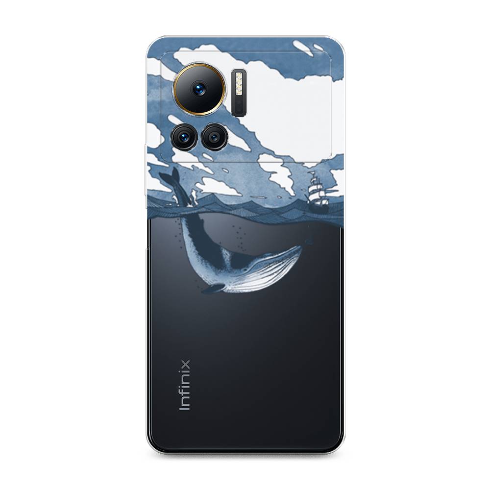

Чехол на Infinix Note 12 VIP "Большой кит", Синий, 3101950-1