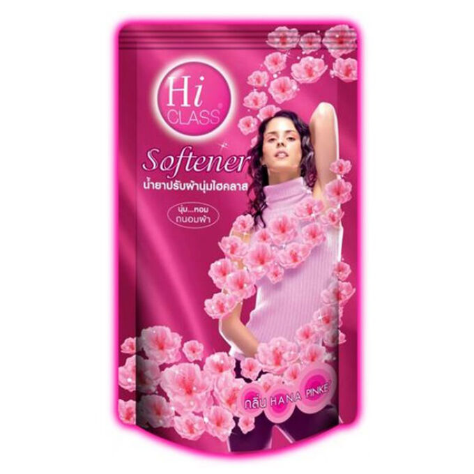 

Hi Class Softener Hana Pinke Кондиционер для белья, мягкая упаковка, 500 мл