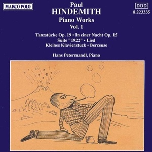 

Hindemith, Piano Works: Tanzstucke Op.19; In einer Nacht Op.15; '1922' Suite Op.26, 1 CD