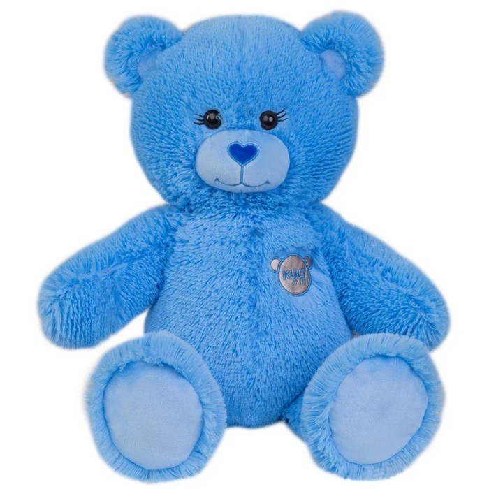 Kult of toys Мягкая игрушка Медведь, 65 см, цвет синий