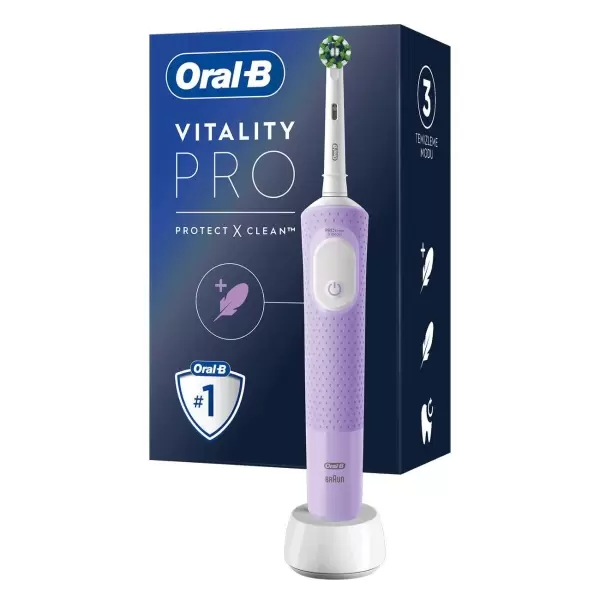 

Электрическая зубная щетка Oral-B D103.413.3 фиолетовая, D103.413.3