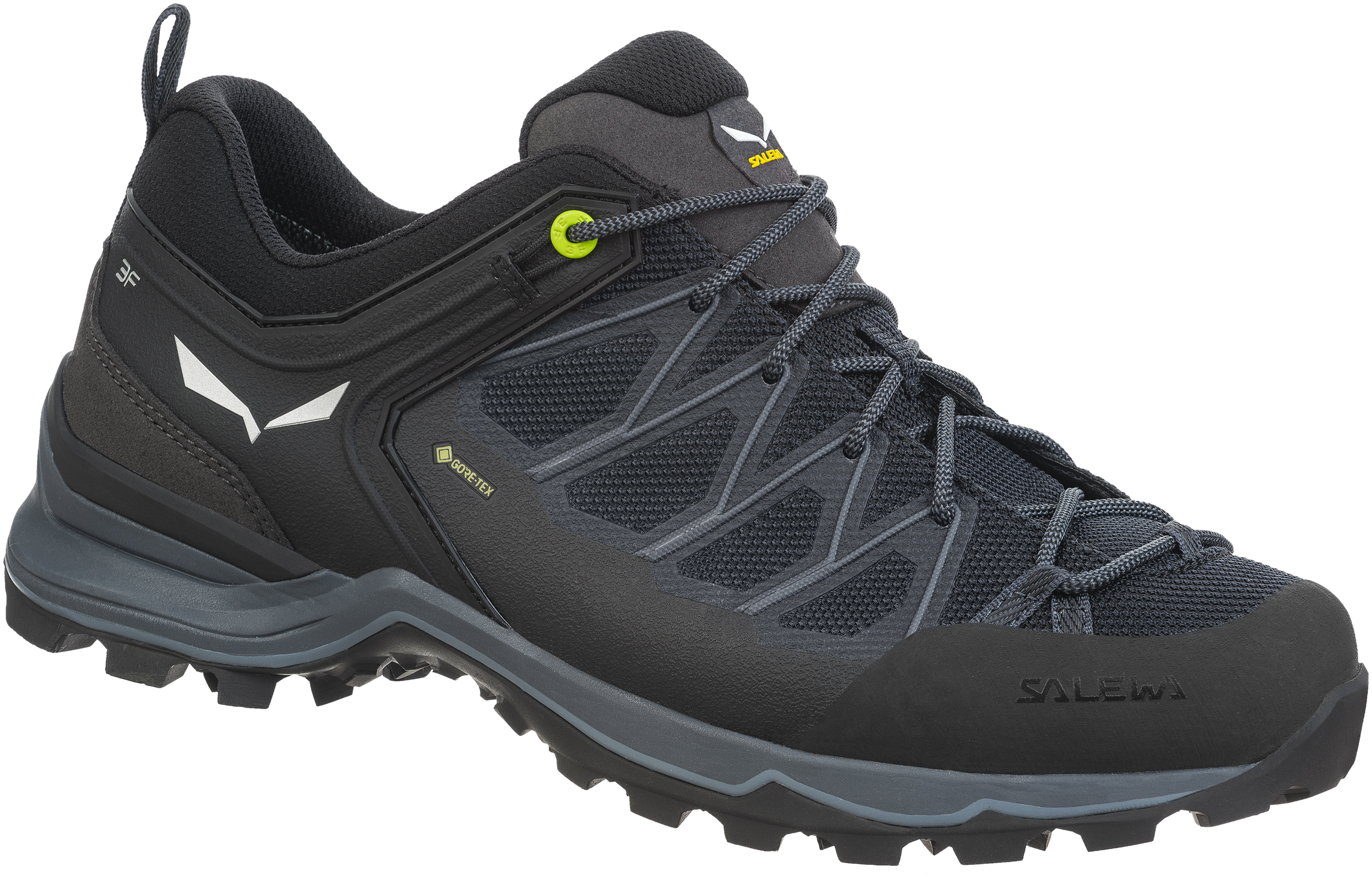 фото Кроссовки мужские salewa mtn trainer lite gore-tex men's черные 11.5 uk