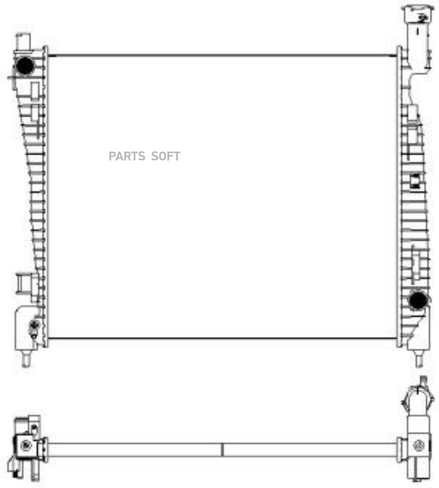 

Радиатор Jeep Grand Cherokee (Wk2, W3) (10-) 5.7 I V8 31318508 Sakura арт. 31318508