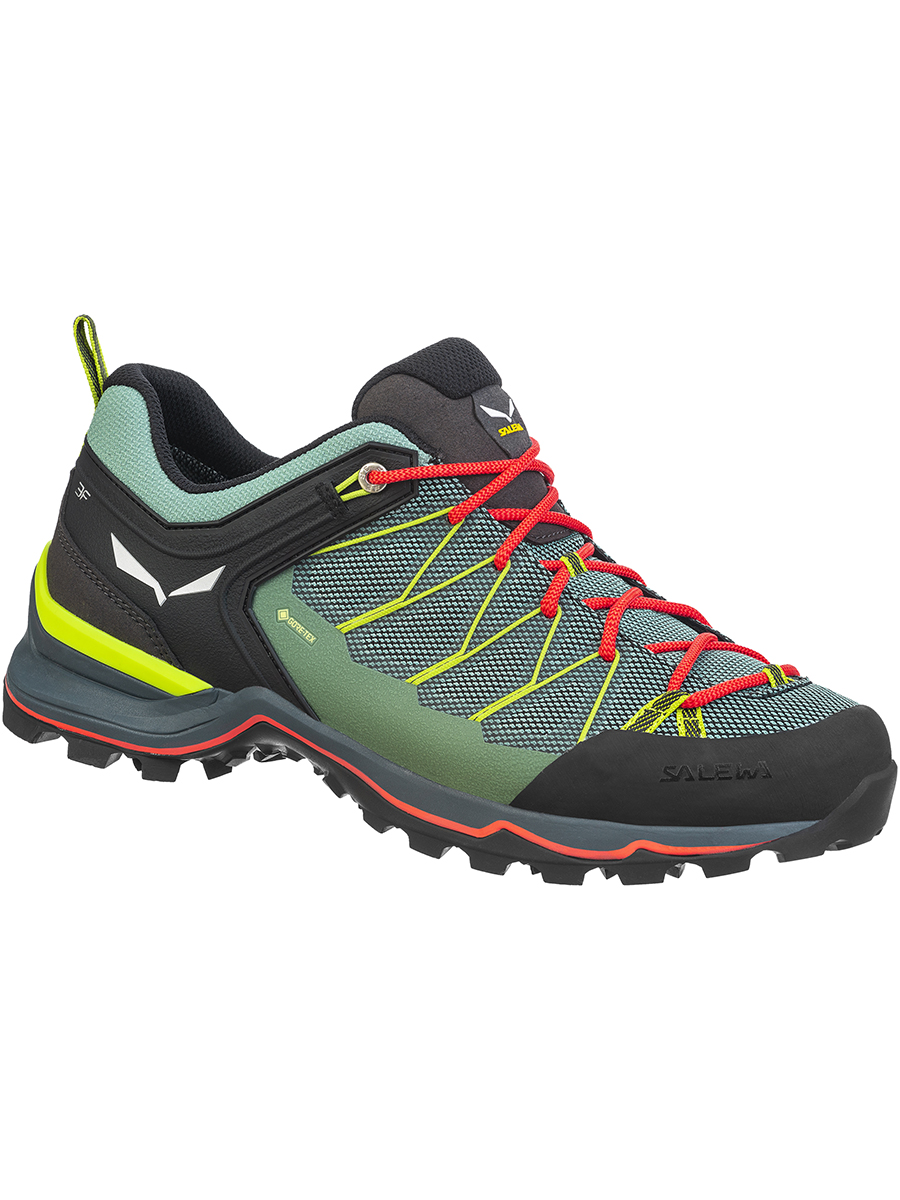 фото Кроссовки женские salewa mtn trainer lite gore-tex women's зеленые 5.5 uk