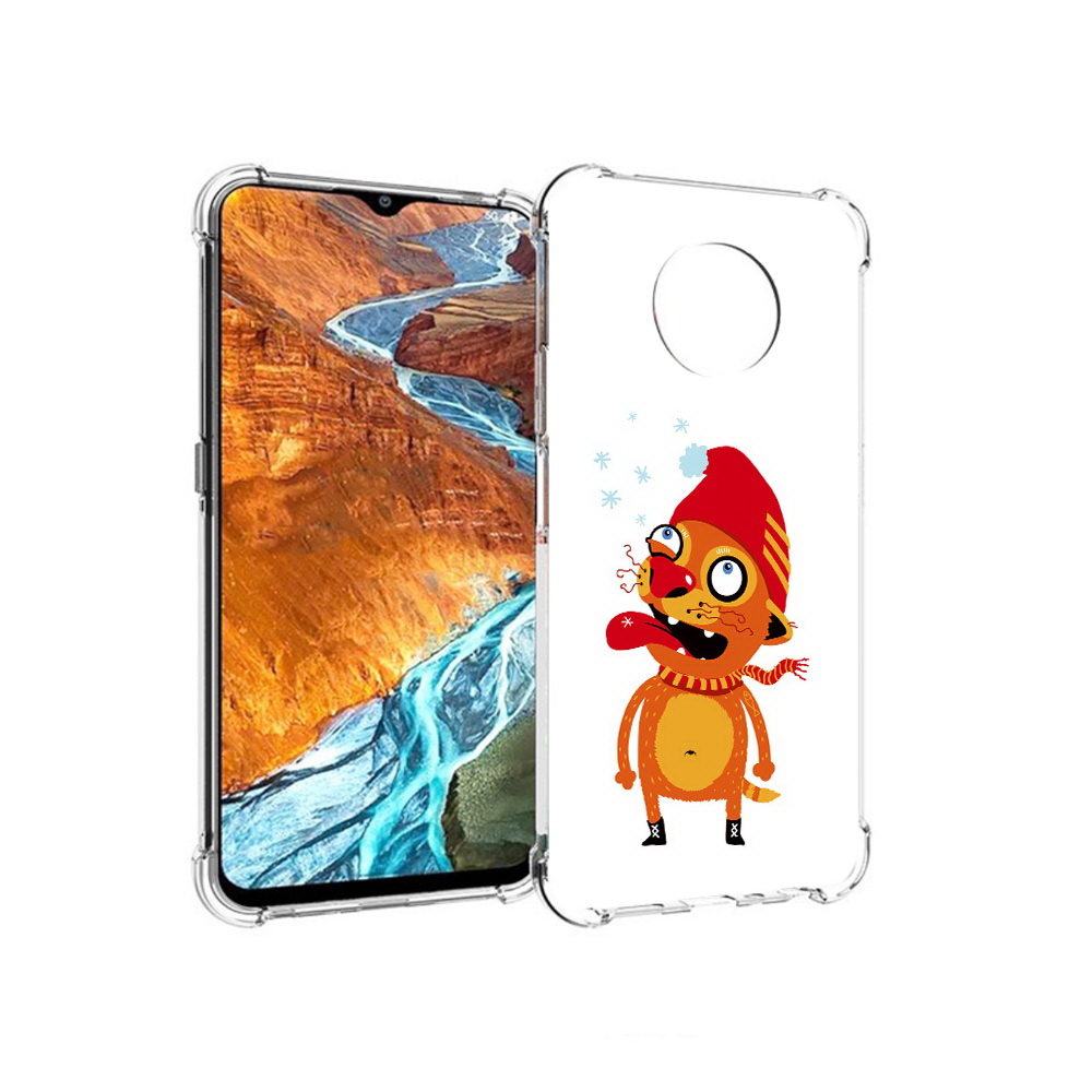 

Чехол MyPads Tocco для Nokia G300 Зимний кот (PT224563.108.88), Прозрачный, Tocco