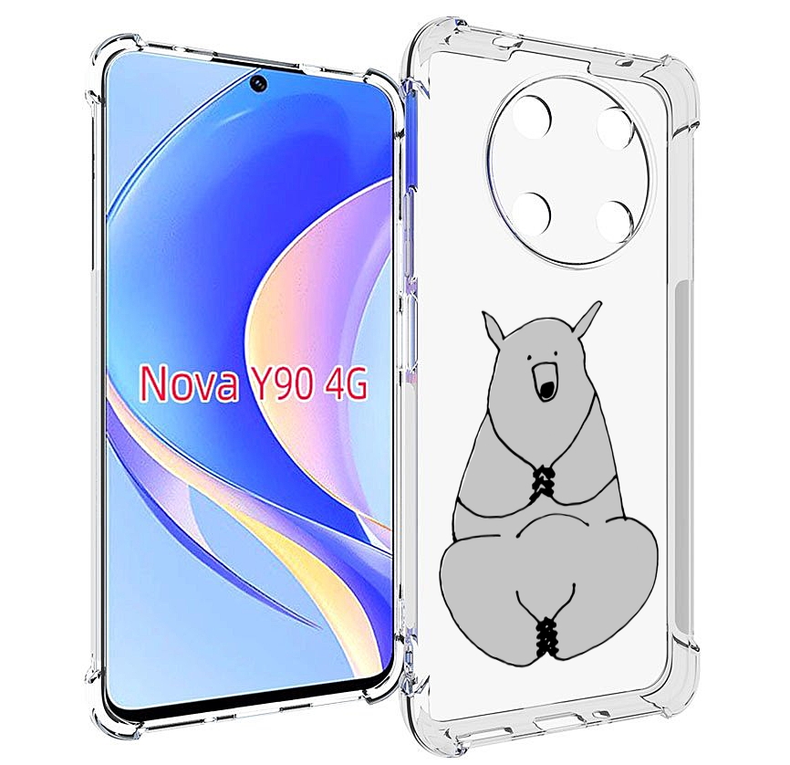 

Чехол MyPads Серый медведь для Huawei Nova Y90 (CTR-LX1) / Enjoy 50 Pro, Tocco