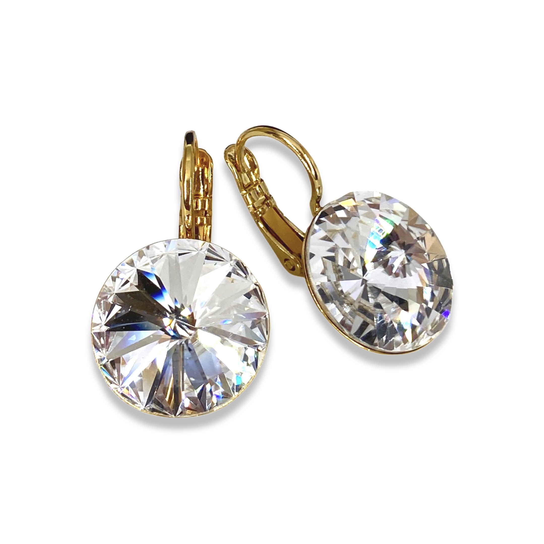 

Серьги из бижутерного сплава с swarovski Amante crystal 2781, 2781