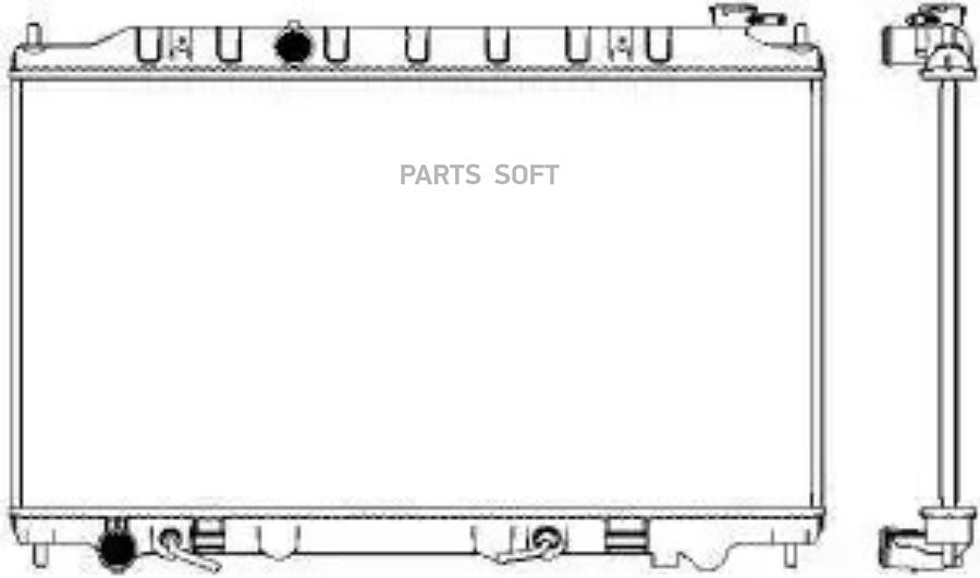 

Радиатор Охлаждения Sakura 33411055 Sakura арт. 33411055