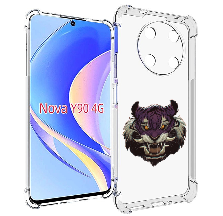 

Чехол MyPads Страшный-тигр для Huawei Nova Y90 (CTR-LX1) / Enjoy 50 Pro, Tocco