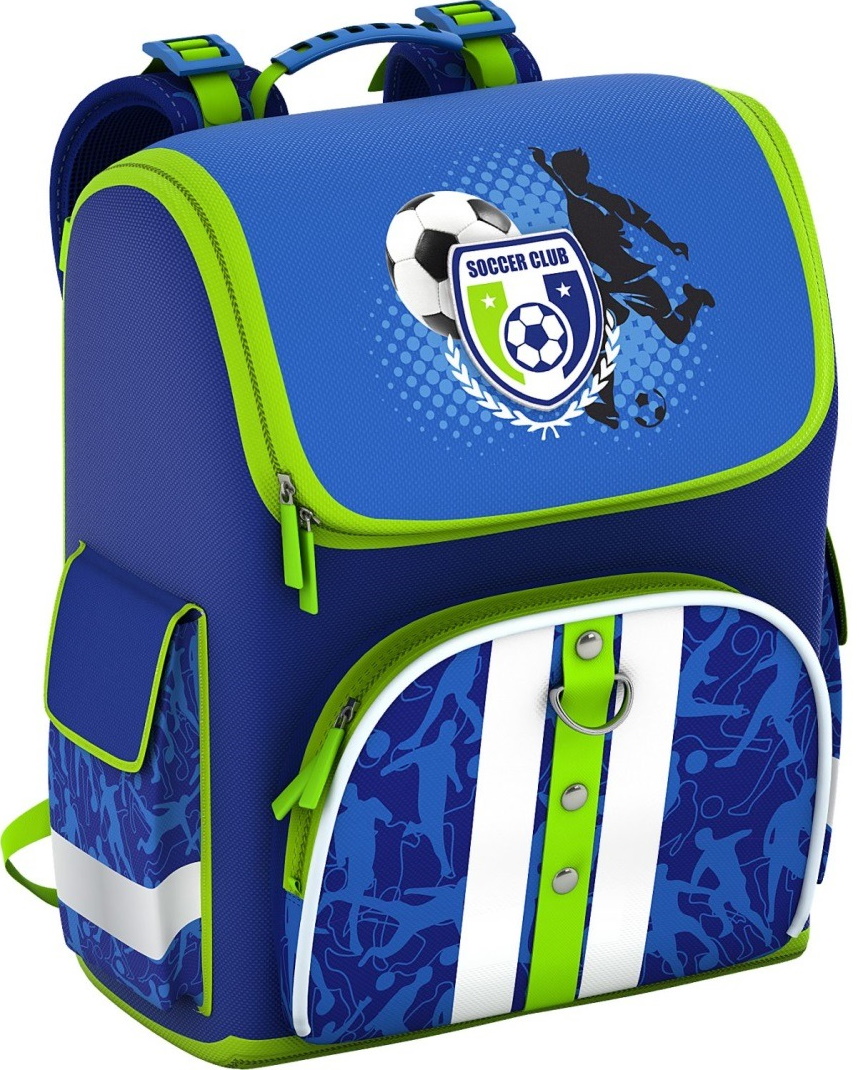 

Ранец ErichKrause Soccer Club (Light), цвет: синий, 39147