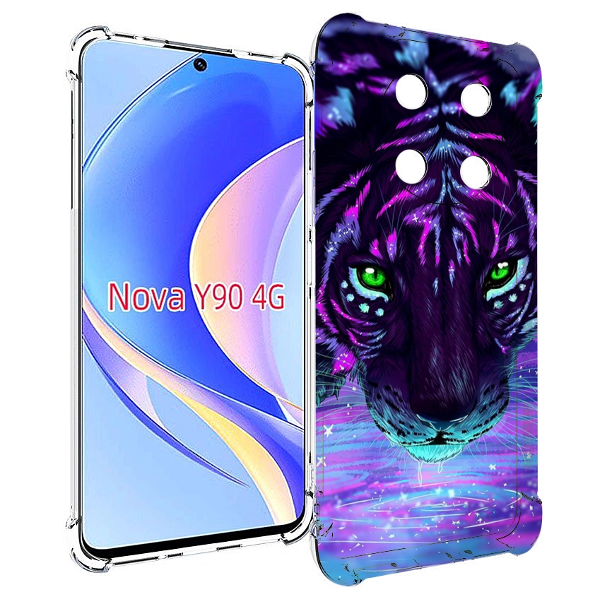 

Чехол MyPads Тигр-неон для Huawei Nova Y90 (CTR-LX1) / Enjoy 50 Pro, Tocco