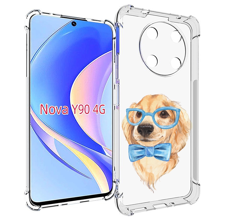 

Чехол MyPads Собака интеллигент для Huawei Nova Y90 (CTR-LX1) / Enjoy 50 Pro, Tocco