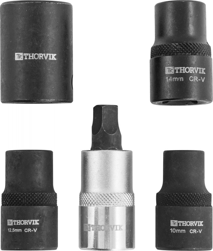 

Набор головок торцевых Thorvik PBCSS5, PBCSS5