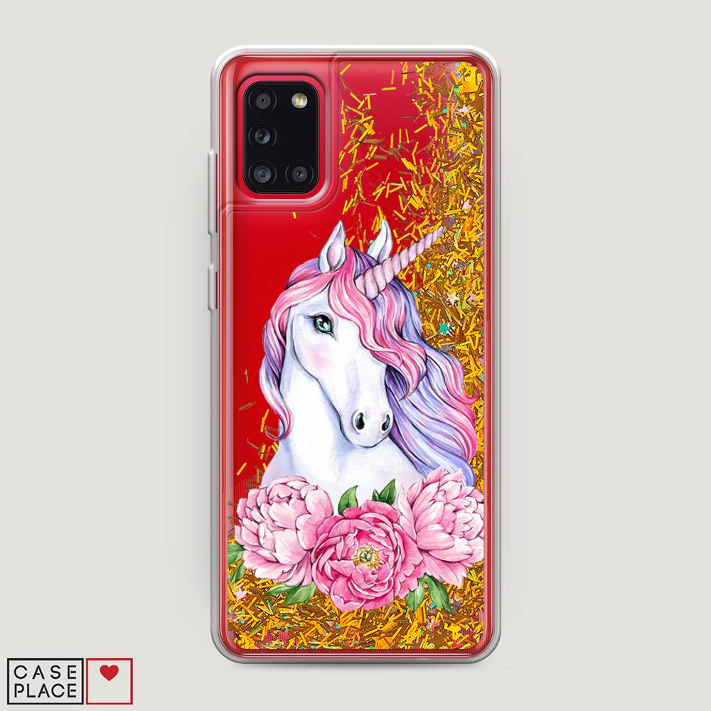 

Чехол Awog на Samsung Galaxy A31 / Самсунг A31 "Единорог с пионами", Разноцветный, 2100390-1