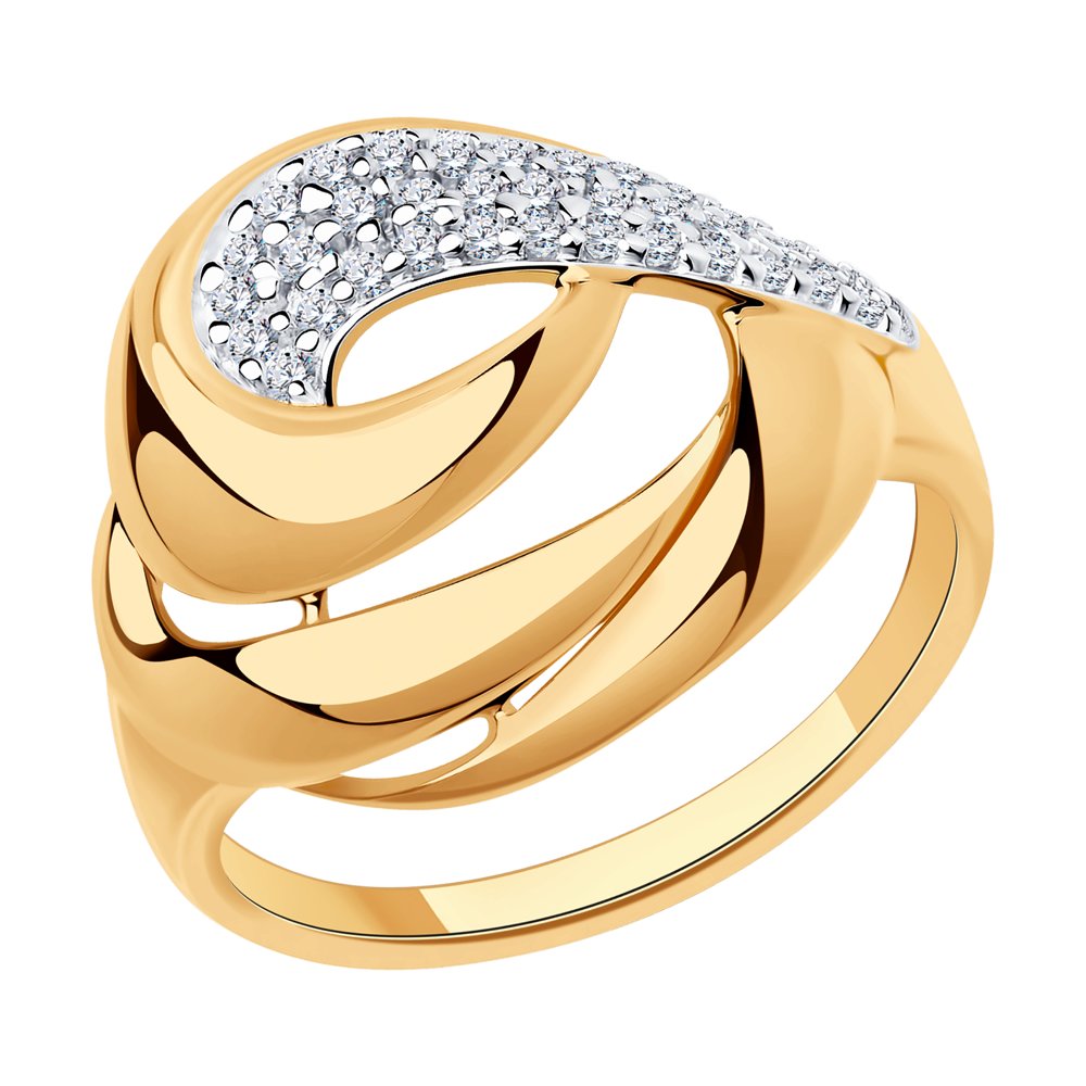 

Кольцо из серебра с фианитом р. 20 Diamant 93-110-00729-1, 93-110-00729-1