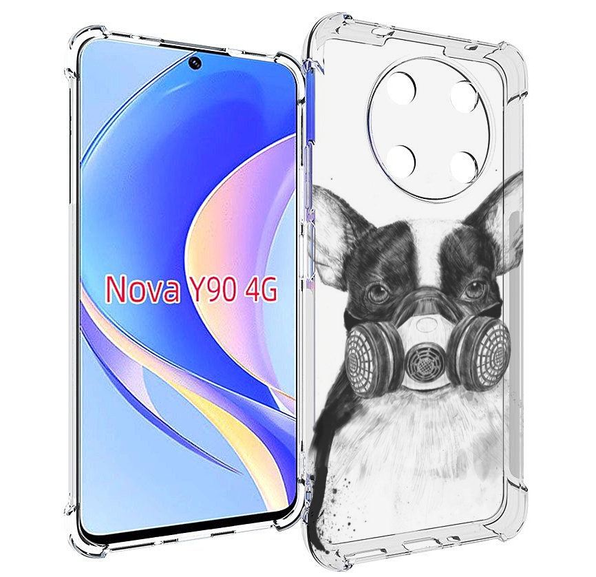 

Чехол MyPads Французский бульдог для Huawei Nova Y90 (CTR-LX1) / Enjoy 50 Pro, Tocco