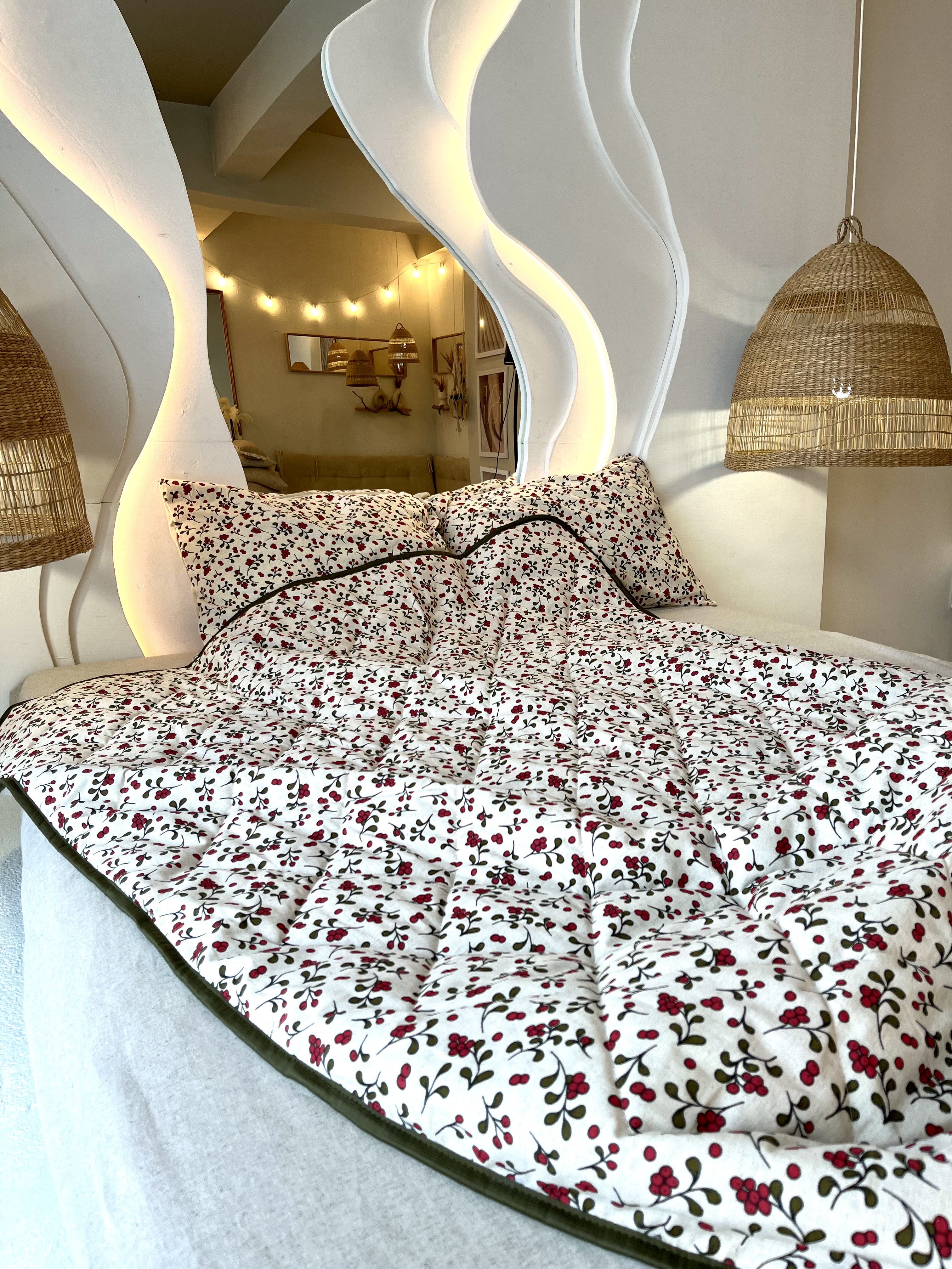 

Комплект постельного белья Sleeping Place 1,5 спальное Лен, Одеяло 140x205, 70х70