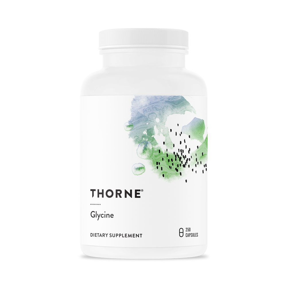 Глицин Glycine (500 MG) Thorne Research, (250 капсул)