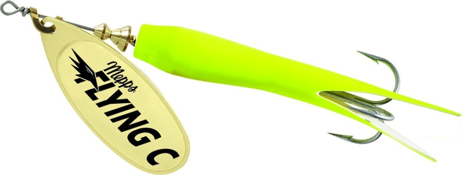 

Блесна Mepps Aglia Flying C №3 gold/fluo/chart, Зеленый, Aglia Flying C