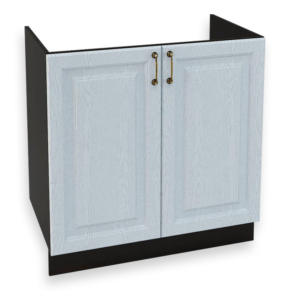 

Шкаф кухонный напольный, Сурская мебель, Ницца, 591563, венге/дуб серый