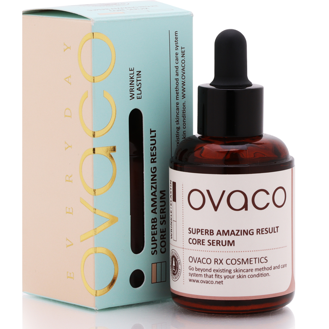 Сыворотка для лица OVACO омолаживающая с ниацинамидом Superb Amazing Result Serum, 50мл inspira cosmetics age reboot serum интенсивно омолаживающая сыворотка 2 x 10 мл