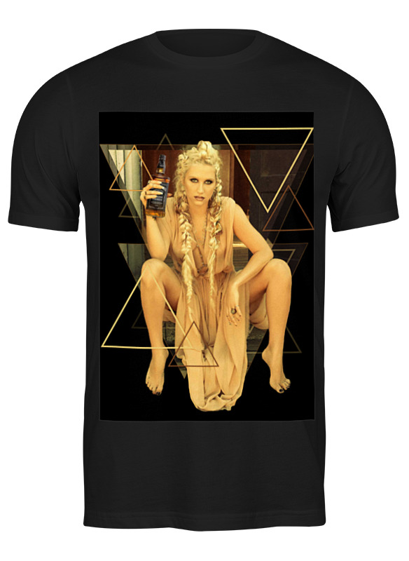 

Футболка мужская Printio Ke$ha 667433 черная XL, Черный, Ke$ha 667433