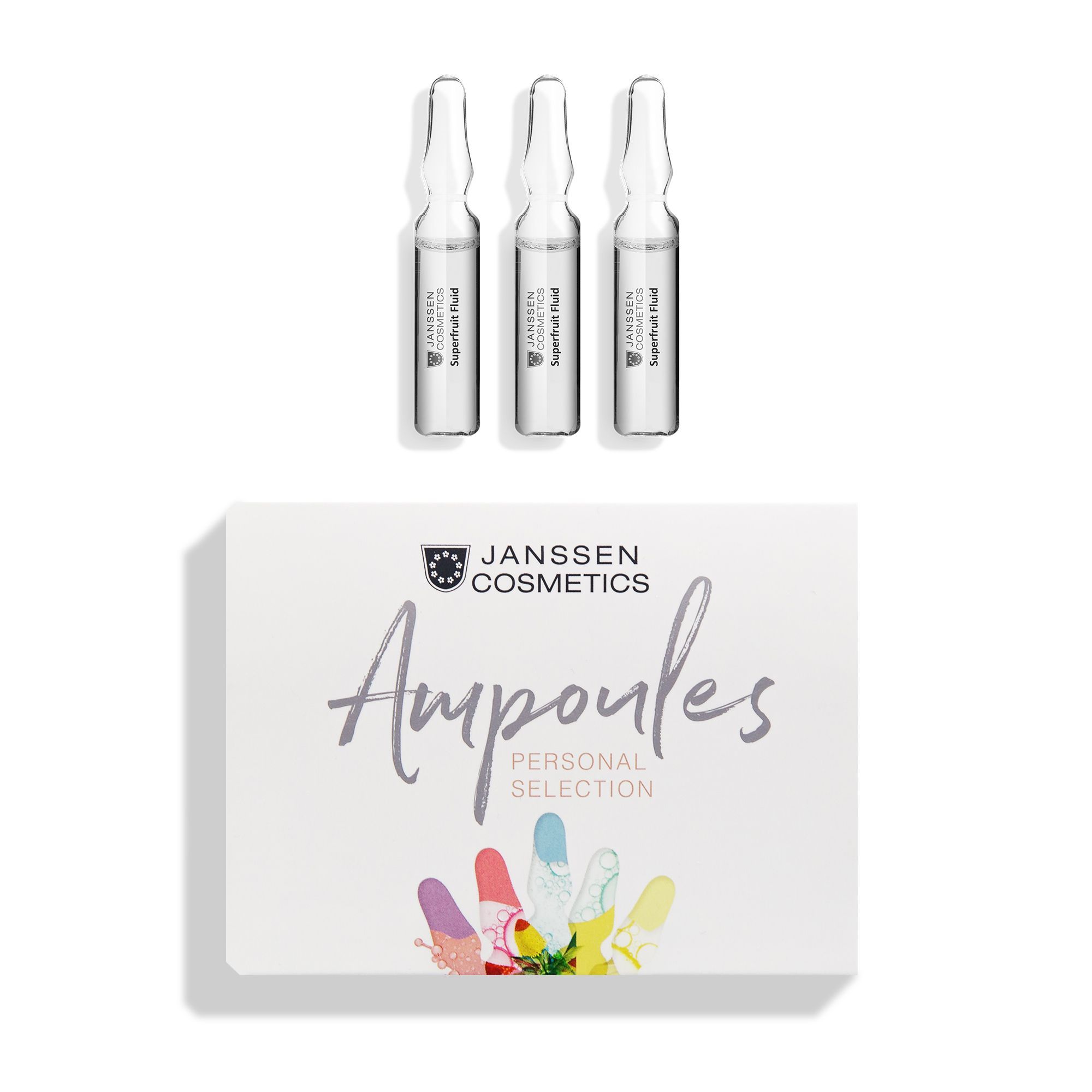Фруктовые ампулы Janssen Cosmetics с витамином С Superfruit Fluid 3х2 мл