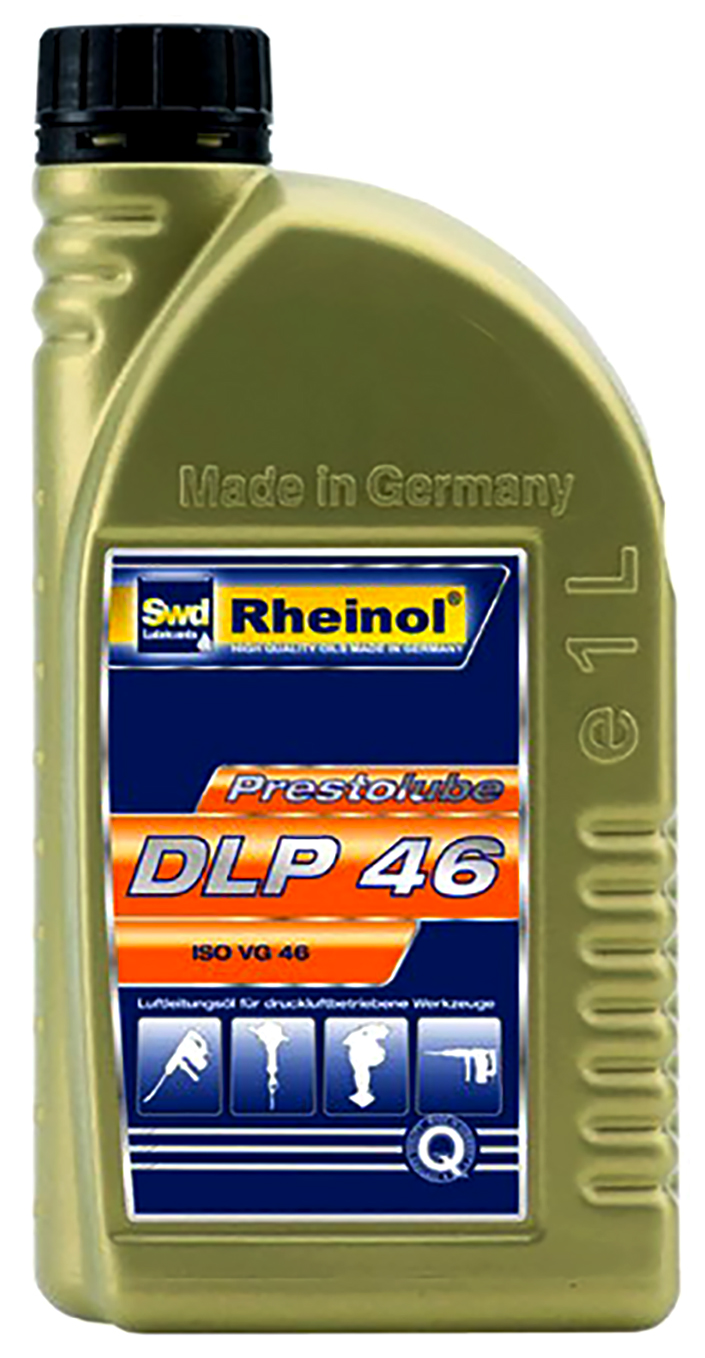 Масло индустриальное SWD 35146,180 Prestolube DLP 46, для пневмоинструмента, 1 литр.
