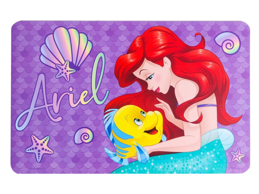 

Коврик для лепки Disney Принцессы Ариель 19x29.7cm 5085290