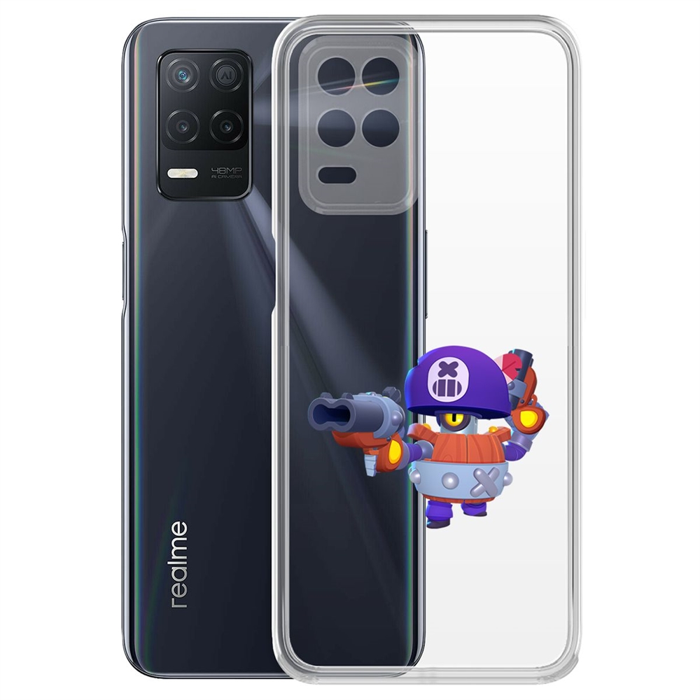 

Чехол-накладка Brawl Stars-Дэррил для Realme 8 5G