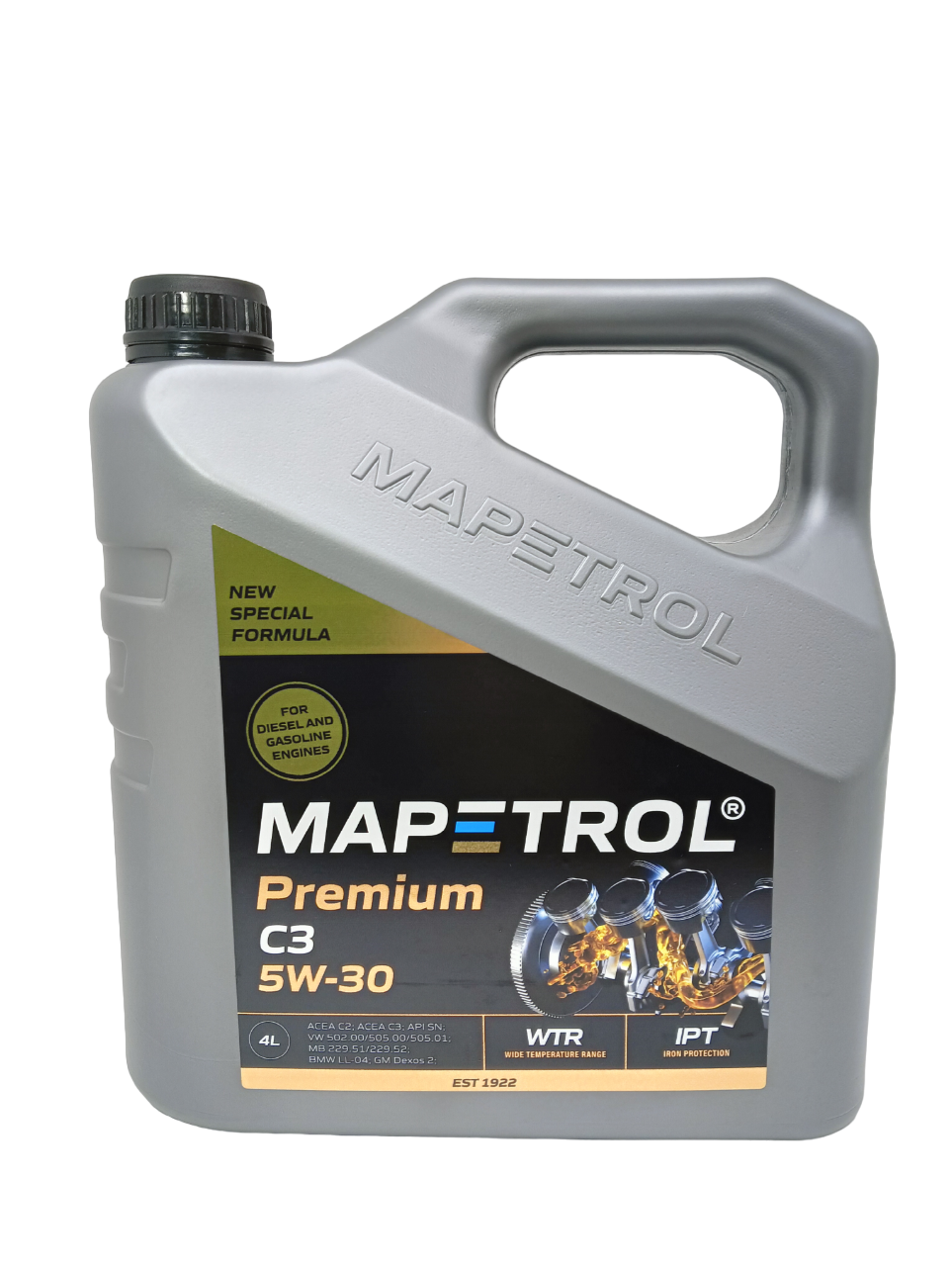 Моторное масло MAPETROL PREMIUM C3 5W30 4л