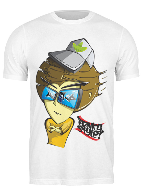 

Футболка мужская Printio Funky man 671181 белая XL, Белый, Funky man 671181