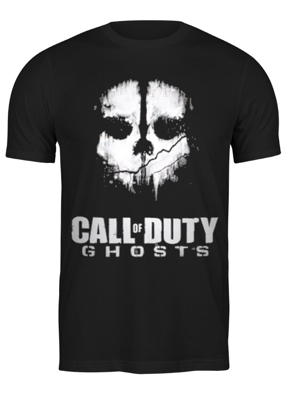 

Футболка мужская Printio Call of duty: ghosts 671244 черная XL, Черный, Call of duty: ghosts 671244