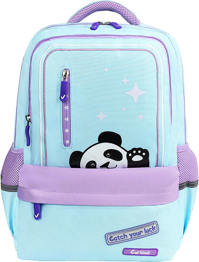 

Рюкзак Brauberg Star Friendly Panda Light Blue 270667, Голубой