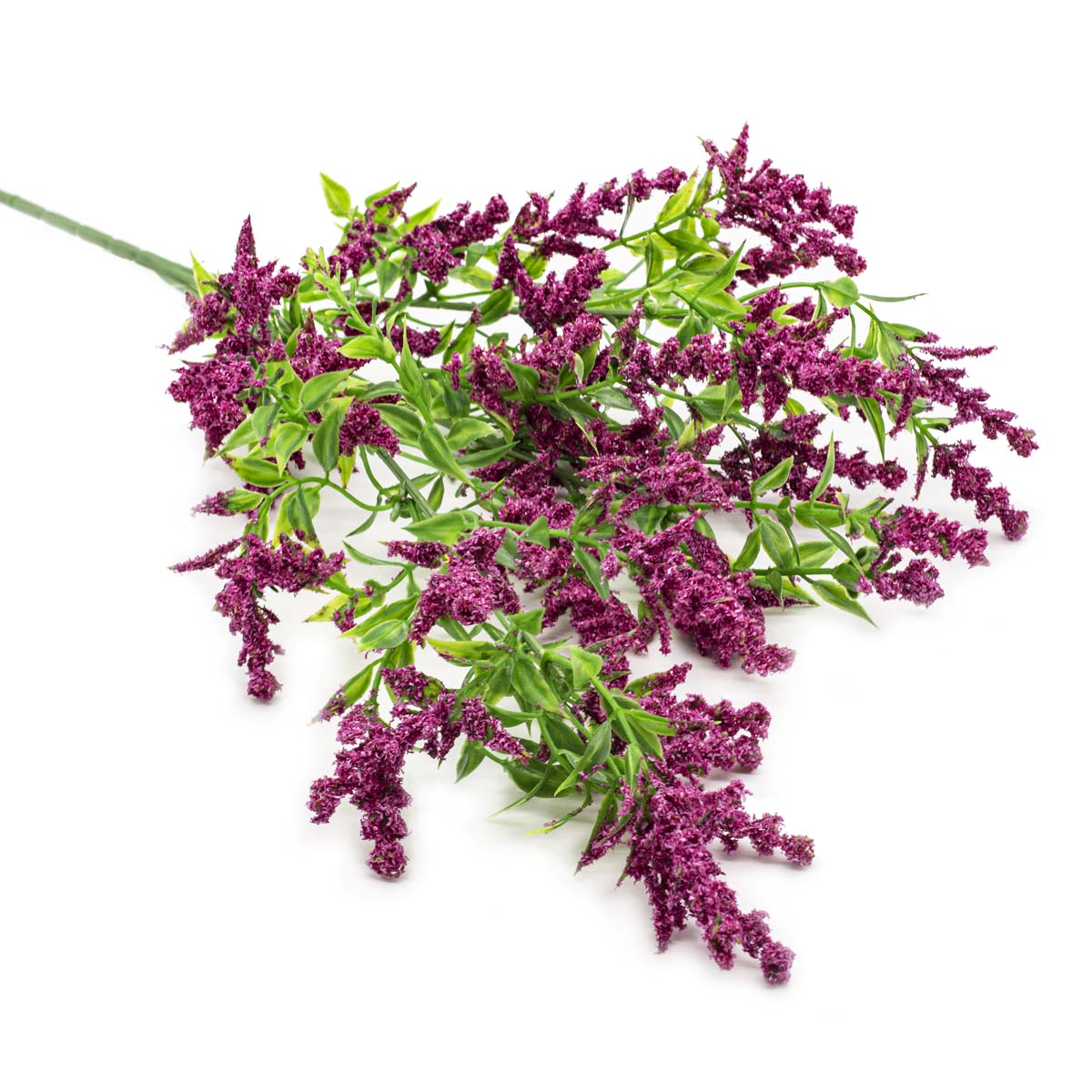 

HY125-81015 Ветка декоративная с цветочками, 69см (E Винный)