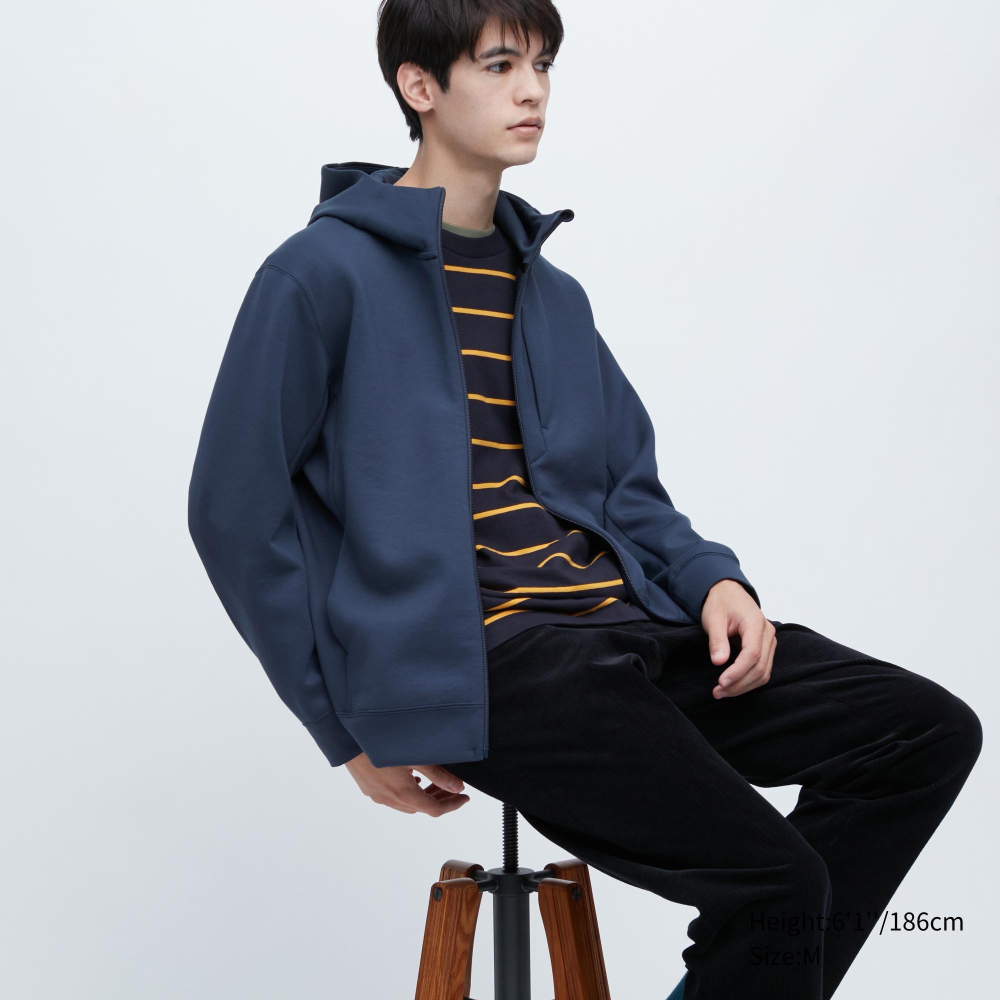 

Толстовка мужская UNIQLO 451645COL68 синяя S (доставка из-за рубежа), 451645COL68