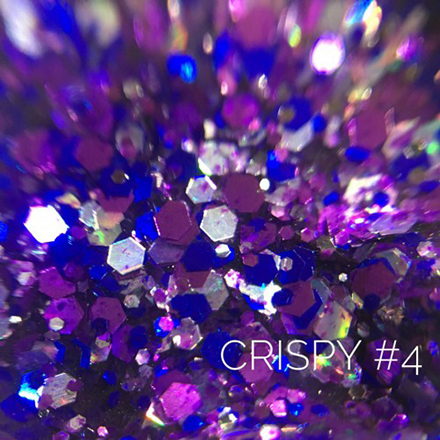 

Гель LAXY Crispy №04, Фиолетовый