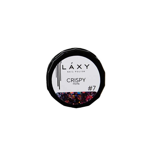 

Гель LAXY Crispy №07, Разноцветный