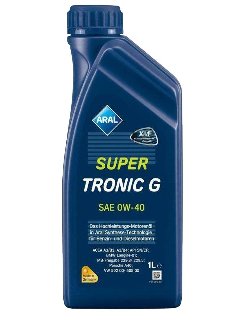 Моторное масло синтетическое ARAL 3199 SuperTronic G 0W30, 1 литр.
