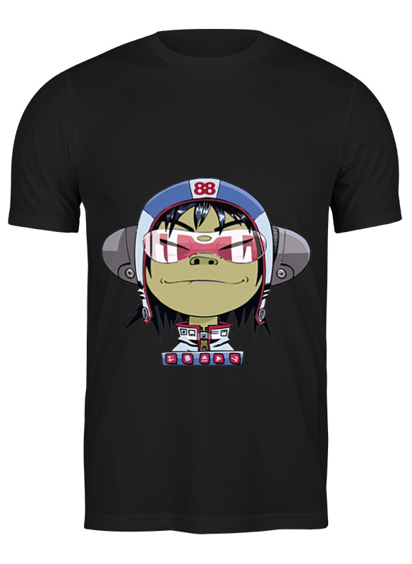 

Футболка мужская Printio Gorillaz 672165 черная XL, Черный, Gorillaz 672165