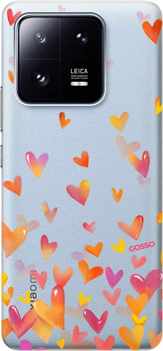 Силиконовый чехол на Xiaomi 13 Pro Про с 3D принтом 