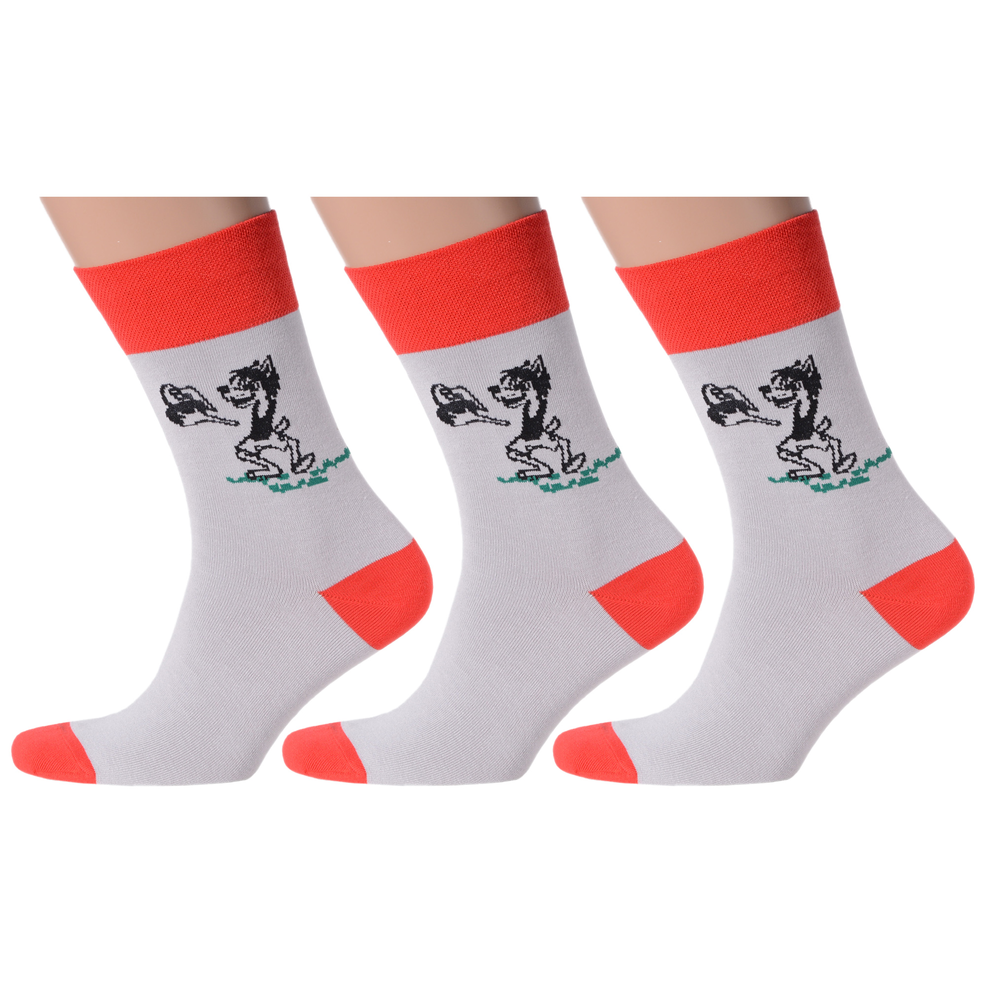 Комплект носков мужских MoscowSocksClub msk3-М11 разноцветных 29