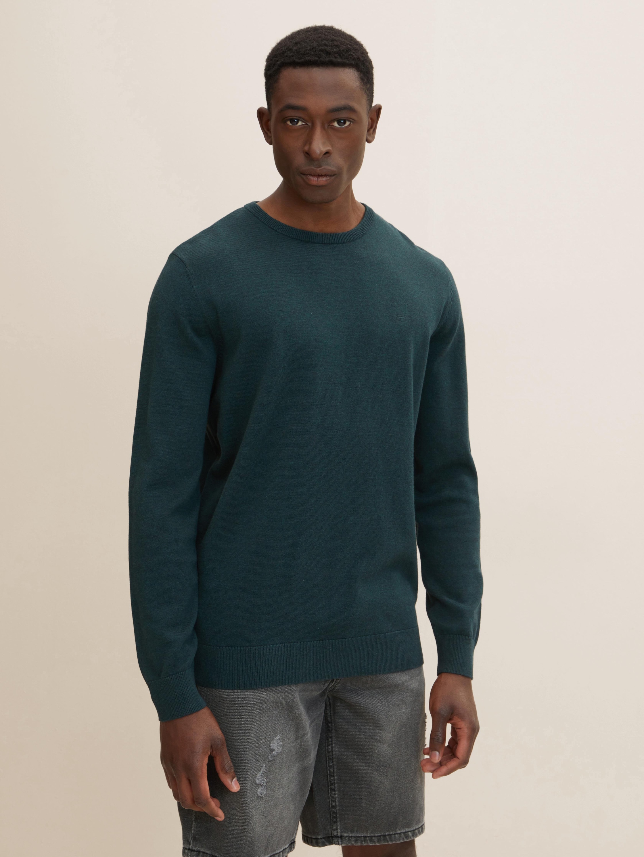 

Джемпер мужской Tom Tailor 1027299 зеленый M, 1027299