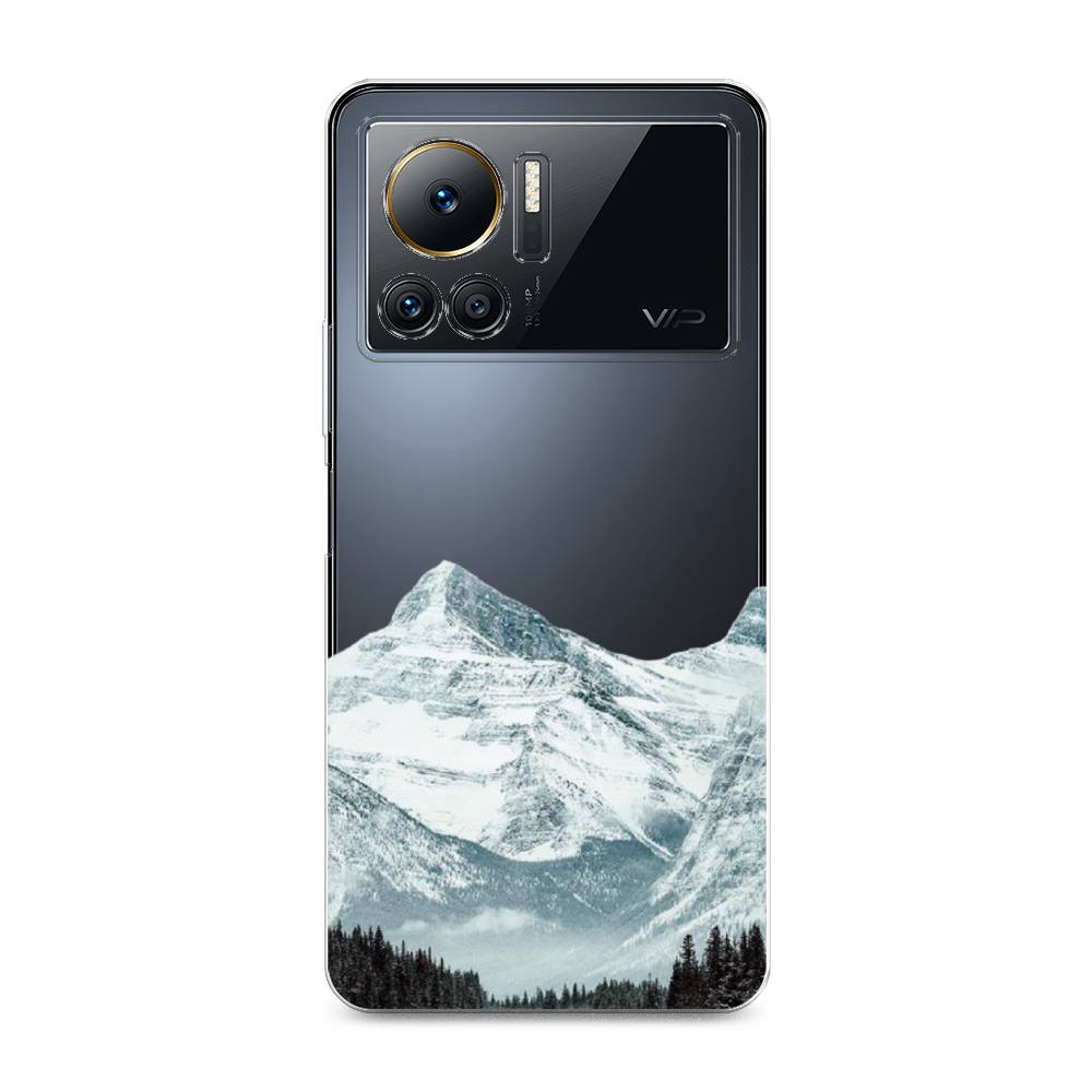 

Чехол на Infinix Note 12 VIP "Горы арт 1", Белый;зеленый, 3101950-2
