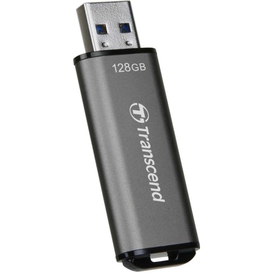 Флеш Диск Transcend 128Gb Jetflash 920 TS128GJF920 USB3.1 темно-серый