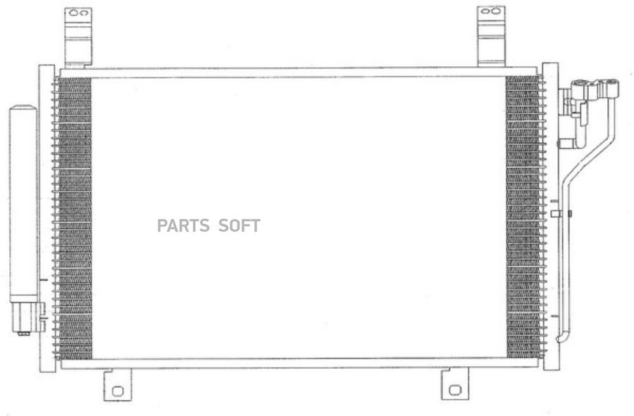 

Конденсер MAZDA CX-5 2.0 M/T 11-